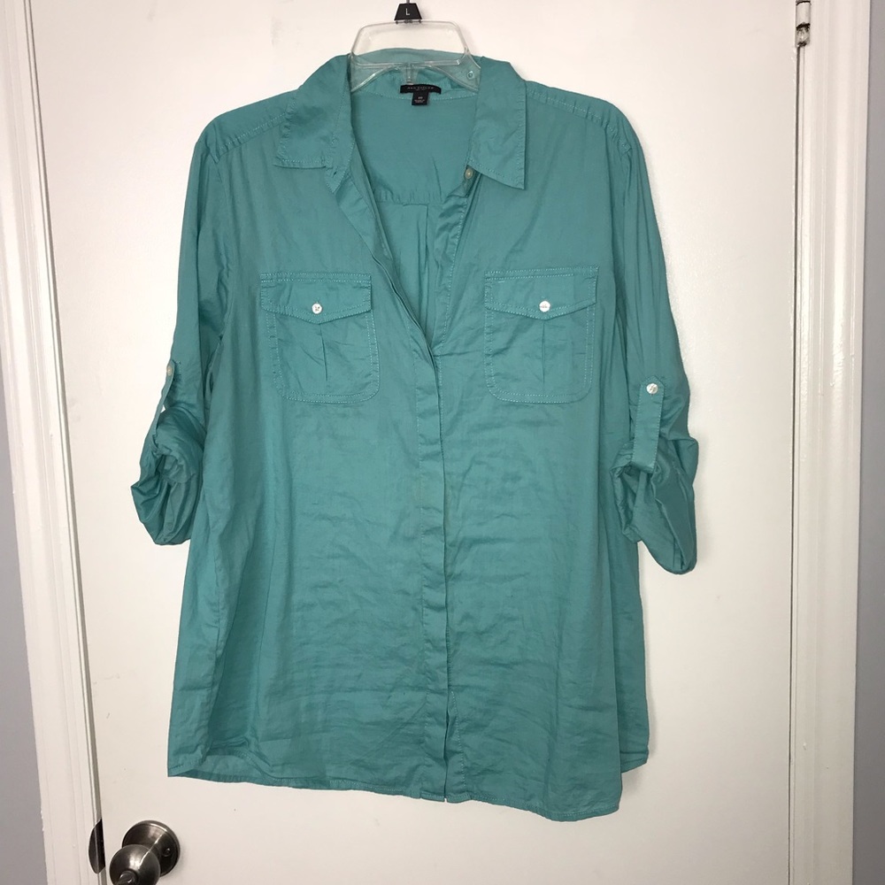 Ann Taylor Button Down Thin Shirt